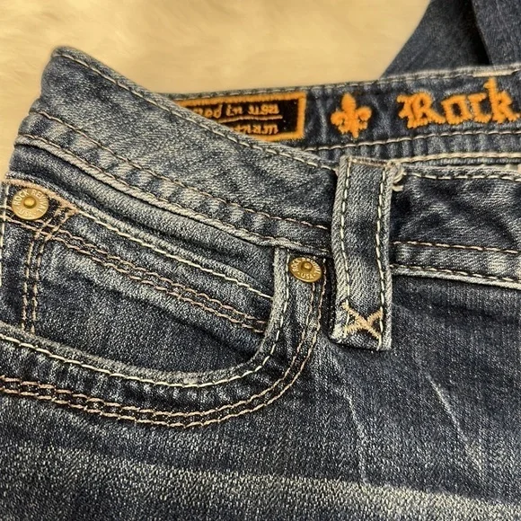 Rock revival Steffen skinny jeans, size 28/30 - Picture 5 of 17